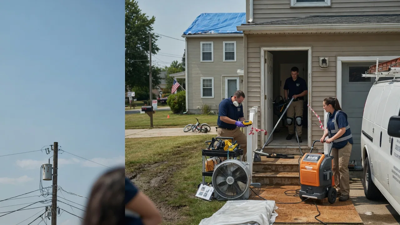 Water Damage Repair in Alvin, IL near me